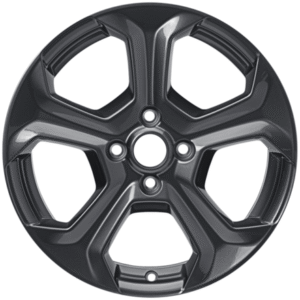 Platišče iz lahke zlitine 17" s 5 kraki, siv